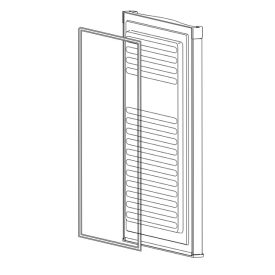 Hausmeister HM 4179 fagyasztószekrény ajtó