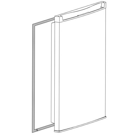 Hausmeister HM 3105 kabinet hűtő ajtó