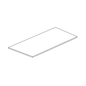   Hausmeister HM 3192 / HM 3193 zöldséges fiók feletti üvegpolc