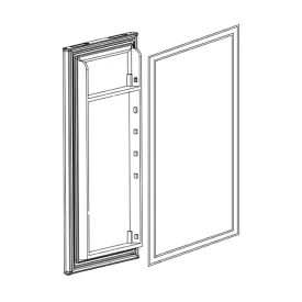 Hausmeister HM 3108H kabinet hűtő ajtó