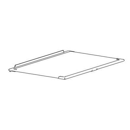 Hűtőszekrény HM3115 HM3115E HM3502 üveg polc hűtőrészben 502x324mm