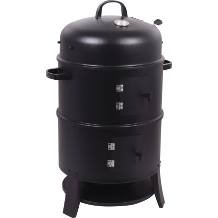 Garden Meister GM 2005 Faszenes grill & füstölő 37 cm 