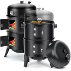 Garden Meister GM 2005 Faszenes grill & füstölő 37 cm 