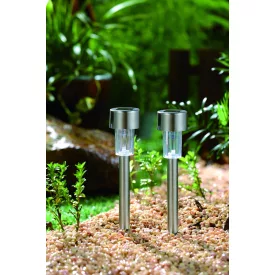Rozsdamentes acél napelemes lámpa Garden Meister GM 3009