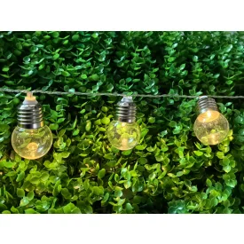   10 LED-es melegfehér solar napelemes fényfüzér GardenMeister GM 3013