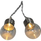 10 LED-es melegfehér solar napelemes fényfüzér GardenMeister GM 3013