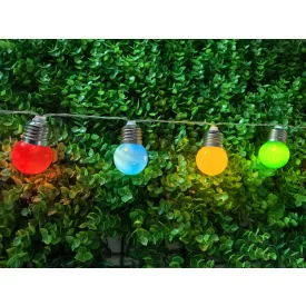   10 LED-es napelemes színes fényfüzér GardenMeister GM 3014