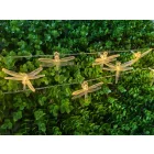 25 LED-es napelemes fényfüzér Szitakötő dizájn GardenMeister GM 3015