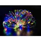 100 LED-es napelemes színes fényfüzér GardenMeister GM 3017