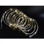 50 LED-es napelemes meleg fehér fénykábel, fényfüzér GardenMeister GM 3020