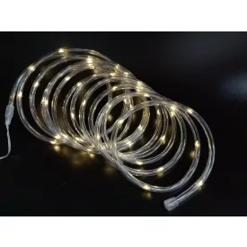   50 LED-es napelemes meleg fehér fénykábel, fényfüzér GardenMeister GM 3020
