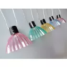 10 LED-es napelemes meleg fehér lámpa dizájn fényfüzér GardenMeister GM 3021