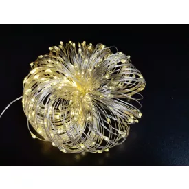   300 LED-es napelemes meleg fehér mini led fényfüzér GardenMeister GM 3023