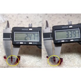   HM2061 HM2061A porszívó nyító gomb rugóval toldócsőn/tartályon