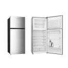  HAUSMEISTER HM 3227 INOX FELÜLFAGYASZTÓS KOMBINÁLT HŰTŐSZEKRÉNY 70CM