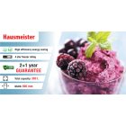  HAUSMEISTER HM 3227 INOX FELÜLFAGYASZTÓS KOMBINÁLT HŰTŐSZEKRÉNY 70CM