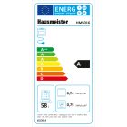  HAUSMEISTER HM 5016 HŐLÉGKEVERÉSES KOMBINÁLT TŰZHELY - 2023 DESIGN