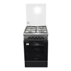 HAUSMEISTER HM 5022 HŐLÉGKEVERÉSES INOX KOMBINÁLT TŰZHELY