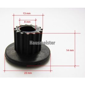   Kenyérsűtő fogaskerék - Motoron lévő HM 1300 HM 1303 HM 1000