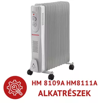 HM8109A HM8111A olajradiátor alkatrészek