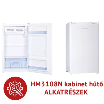 Hausmeister HM 3108N kabinet hűtő alkatrészek