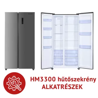 Hausmeister HM 3300 / HM 3303 side by side hűtőszekrény  alkatrészek