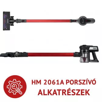 HM2061A 140W akkumulátoros porszívó alkatrészei