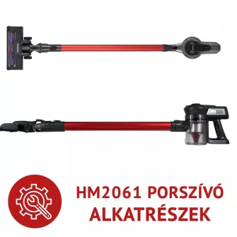 HM2061 akkumulátoros porszívó alkatrészei