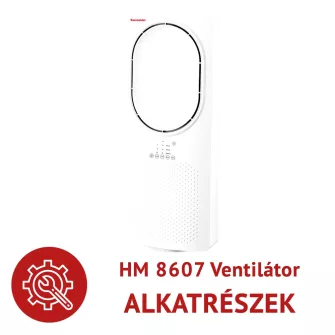 HM8607 lapát nélküli ventilátor alkatrészek