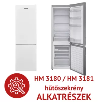 Hausmeister HM 3180 / HM 3181 hűtőszekrény alkatrészek