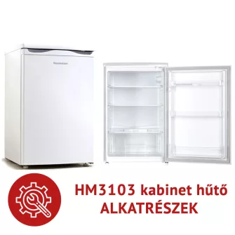 Hausmeister HM 3103 kabinet hűtő alkatrészek
