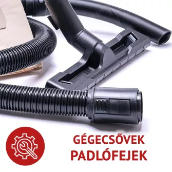 Gégecsővek, padlófejek, toldó csövek