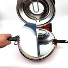 HM6149 Pizza sütő rozsdamentes acél fém lapát 28 cm - Hausmeister